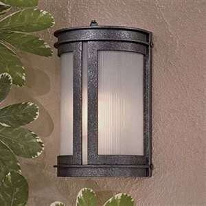 Minka Lavery 72060 173 PL Ballantrae Outdoor Sconce, Forged Silver 