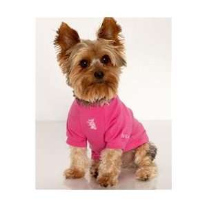 Juicy Couture Dog Crown T Shirt Pink 
