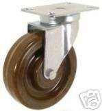 Caster 4. Swivel Plate 3 1/8x4 1/8. High Temp Phenolic  