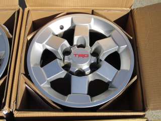 Genuine FJ Cruiser 16 TRD Silver Wheels Tacoma 4Runner  