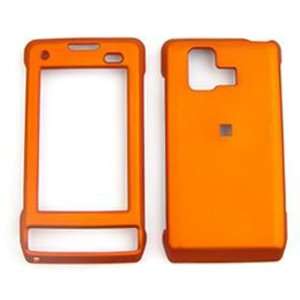  LG Dare vx9700 Honey Burn Orange, Leather Finish Hard Case 