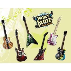  Wow Wee Paper Jamz Guitars   Series II   Complete Set of 6 