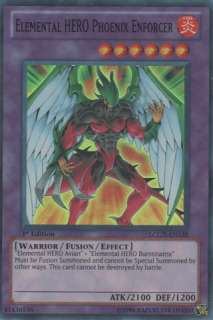   Elemental HERO Phoenix Enforcer LCGX EN138 Super Rare Near Mint  
