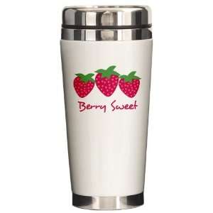  Berry Sweet Food Ceramic Travel Mug by CafePress: Home 