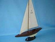 Attach Sails and the Dragon model yacht is Ready for Immediate 
