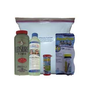  Saltwater Spa Combo   Spa 56 chlorine shock, SeaKlear 