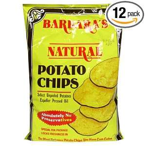Barbaras Bakery Regular Potato Chips: Grocery & Gourmet Food