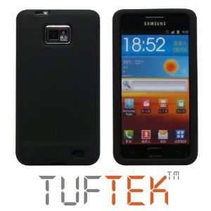 TUF TEK Matte Black Soft Silicone / Gel / Rubber Skin Cover Case for 