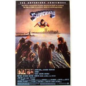  SUPERMAN II ORIGINAL MOVIE POSTER: Collectibles