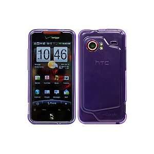   Purple Flexi Case For HTC Droid Incredible Cell Phones & Accessories