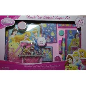   : Disney Princess Back to School Super Set   40 Pieces!: Toys & Games