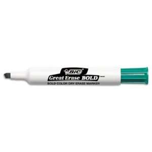   Chisel Tip, Green, 12 per Dozen(sold in packs of 3): Office Products