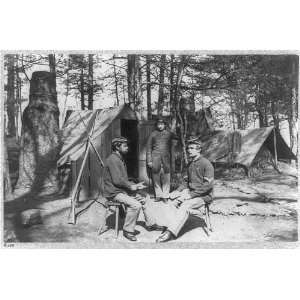 Provost Guard at HQ,6th Army Corps,near Hazel River,Va.,1864:  