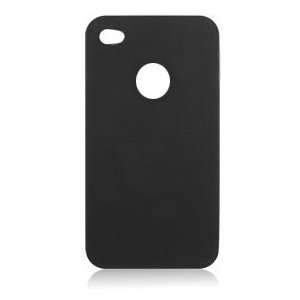   Back Cover Snap On Hard Rubberized Case for Apple iPhone 4 4G (Black