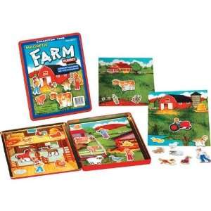  Smethport 605 Farm Magnetic Tin  Pack of 2: Toys & Games