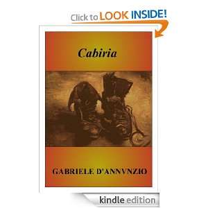 Cabiria (Contesto Storico) (Indice Active) (Italian Edition) GABRIELE 