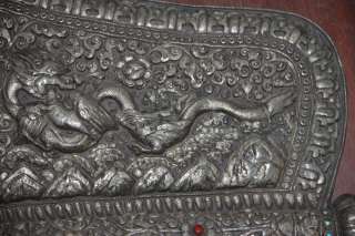 Antique Tibetan Chank/Shankha Conch Shell Trumpet Horn  
