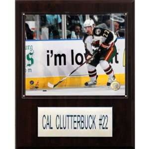  NHL Cal Clutterbuck Minnesota Wild Player Plaque