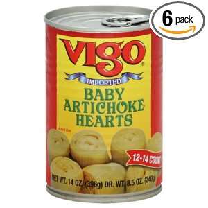 Vigo Baby Artichokes, 14 ounces (Pack: Grocery & Gourmet Food