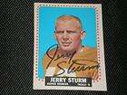 1966 Topps 44 Jerry Sturm Broncos EX EXMT  