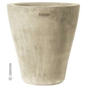  Deroma Loft Calice Planter   Beige: Patio, Lawn & Garden