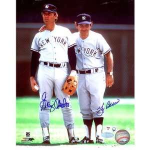  Steiner Sports Graig Nettles / Yogi Berra Dual Road Jersey 