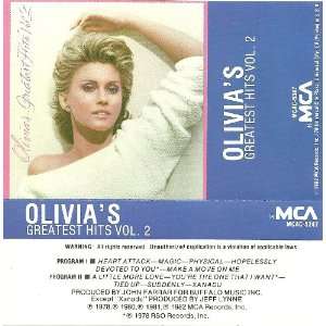   Greatest Hits Vol. 2 By Olivia Newton John (Cassette): Everything Else