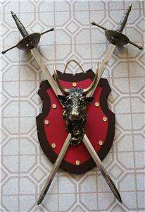 New   Spanish Style Bullfighting Sword Display  