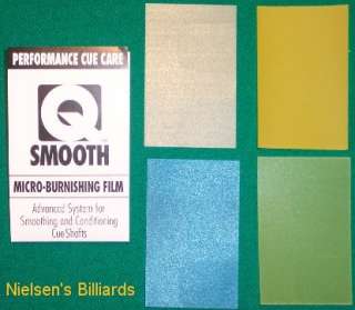 New Q Smooth Burnishing Film   Cue Care Accessory  