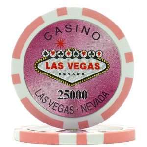  15g Clay Laser Las Vegas Chip   25000