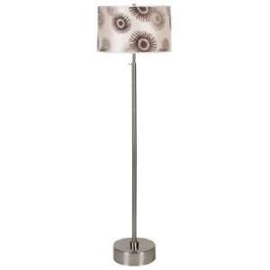  Lights Up CanCan Cornflower Adjustable Height Floor Lamp 