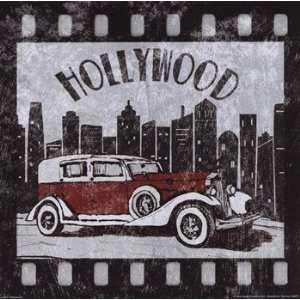  Hollywood   Poster by Wild Apple Studio (10x10)