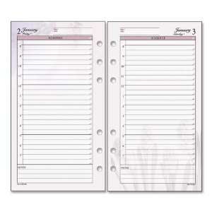  o Day Runner o   Daily Planner Refill Pages, 7HP, Jan Dec 