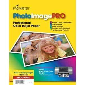  PhotoImage PRO Matte Inkjet Paper 8.5 X 11, 100 Sheets 