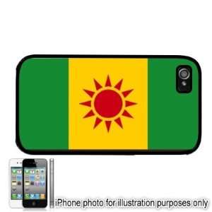  Zaza Zazaistan Turkey Flag iPhone 4 4S Case Cover Black 