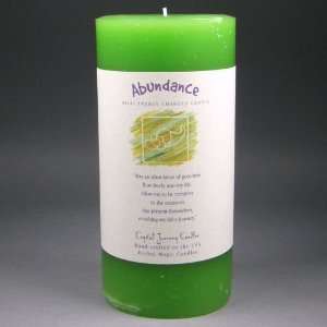  Abundance Herbal Magic Pillar Candle: Home Improvement