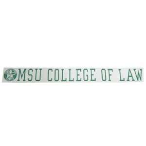  Michigan State Spartans Law Decal Strip: Sports & Outdoors