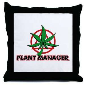  Throw Pillow Marijuana Plant Manager: Everything Else