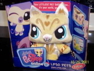 NIB Littlest Pet Shop Online LPSO Pets  Cat/Kitten  Connect & Play 