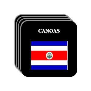  Costa Rica   CANOAS Set of 4 Mini Mousepad Coasters 