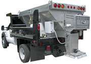 9Ft Stainless Steel Salt Spreader With 10.5 gas Engine  