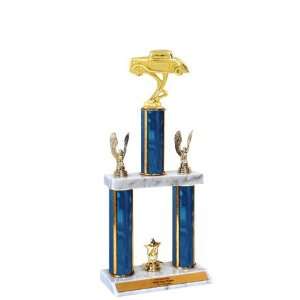  Car Show   Quick Ship Street Rod Trophies   Two Tier: Toys 