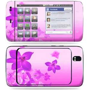   Vinyl Skin Decal Cover for Dell Streak 5 Pink Flowers: Electronics
