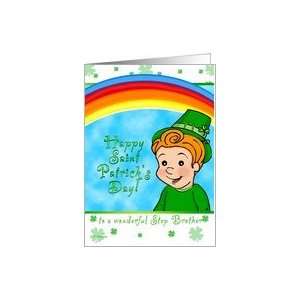  St. Pattys Day Kid   For Step Brother Card: Health 