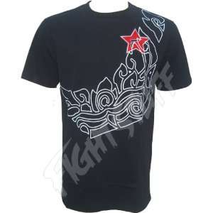  Fairtex Red Star Rough Thai Stripe T Shirt   Size XL 
