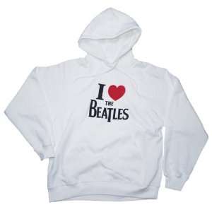   The Beatles Sweater à capuche I Love The Beatles (M): Toys & Games