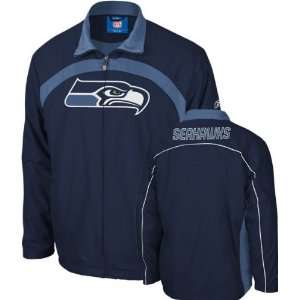 Seattle Seahawks  Navy  Play Maker Jacket: Sports 