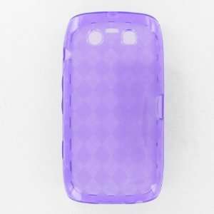  BlackBerry 9850/9860 TORCH Crystal Skin Case Purple: Cell 