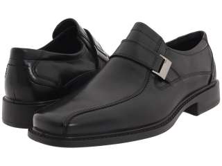 ECCO New Jersey Mens Leather Slip On Buckle Shoes Black 601294 All 