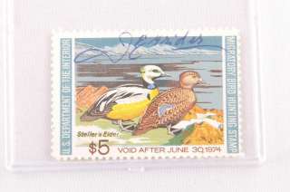 5pc LOT Vintage 1970s Used Migratory Bird Duck Stamps  